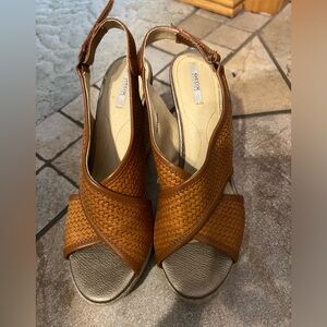 Geox wedge sandals 7.5